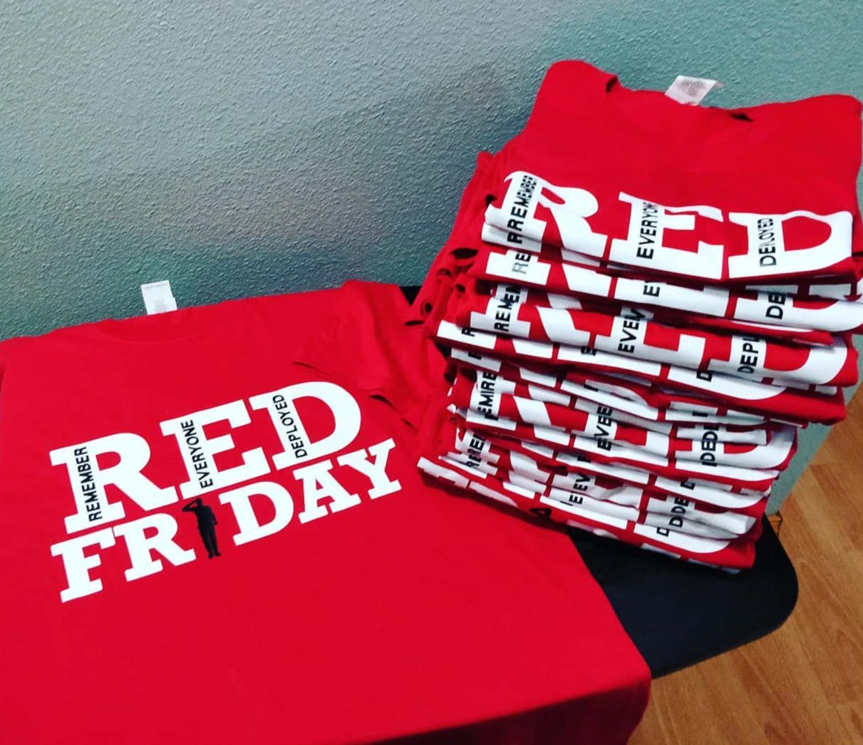 Youth & Adult RED Friday Short Sleeve Shirt