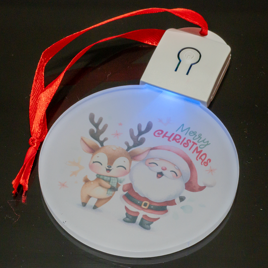 customizable LED Christmas Ornament