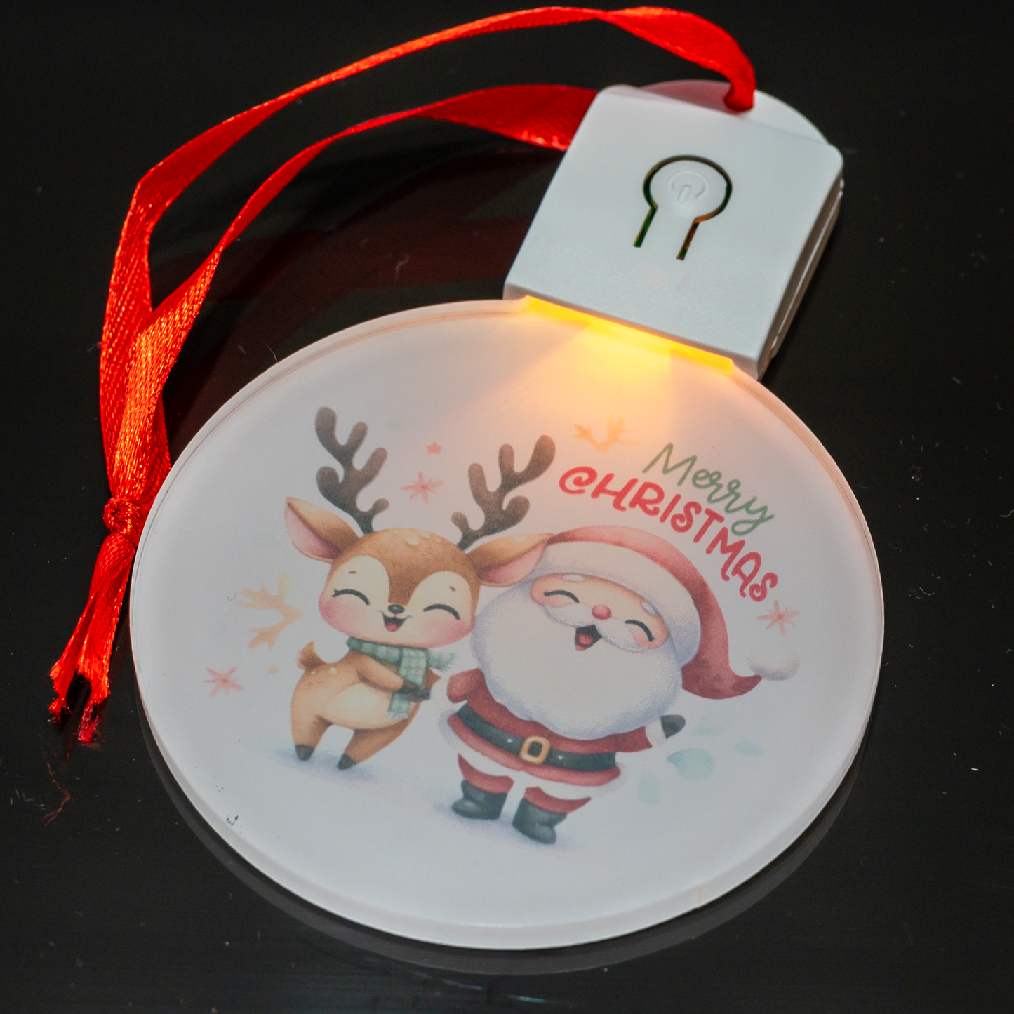 customizable LED Christmas Ornament