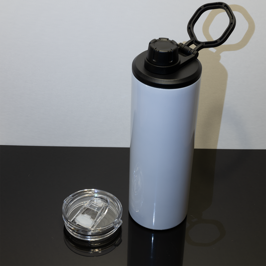 20oz Stainless Steel Tumbler with extra lid